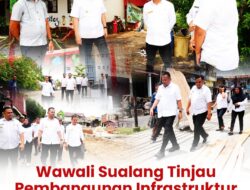Wawali Sualang Tinjau Pembangunan Infrastruktur di Pandu, Karame dan Ternate Baru