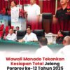 Wawali Manado Tekankan Kesiapan Total Jelang Porprov ke-12 Tahun 2025