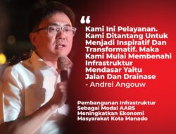 Pembangunan Infrastruktur sebagai Modal AARS Meningkatkan Ekonomi Masyarakat Kota Manado 