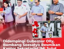 Didampingi Gubernur Olly, Bambang Soesatyo Resmikan Kantor Sekretariat IMI Sulut