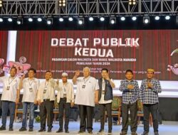 KPU Manado Sukses Gelar Debat Publik Kedua Paslon Wali Kota dan Wawali