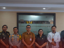 KPU Minut menghadiri rapat bersama Pjs Bupati Minahasa Utara Reza Dotulung dengan Forkompimda serta Bawaslu