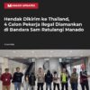 Hendak Dikirim ke Thailand, 4 Calon Pekerja Ilegal Diamankan di Bandara Sam Ratulangi Manado