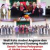 Wali Kota Andrei Angouw dan Wawali Richard Sualang Hadiri Serah Terima Pelayanan di GMIM Lazarus Meras