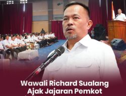 Wawali Richard Sualang Ajak Jajaran Pemkot Jadi Ujung Tombak Pengawal Kamtibmas Jelang Nataru