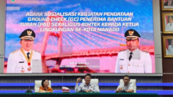 Wali Kota Andrei Angouw Hadiri Sosialisasi Pendataan PBI dan Bimtek Ketua Lingkungan se-Kota Manado