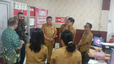 Pejabat Senior World Bank Kunjungi Disdukcapil Manado, Apresiasi Inovasi Layanan Digital Kependudukan