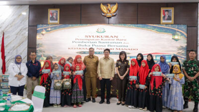 Kantor Baru Kejari Manado Ditempati, AARS dan Forkopimda Hadiri Syukuran